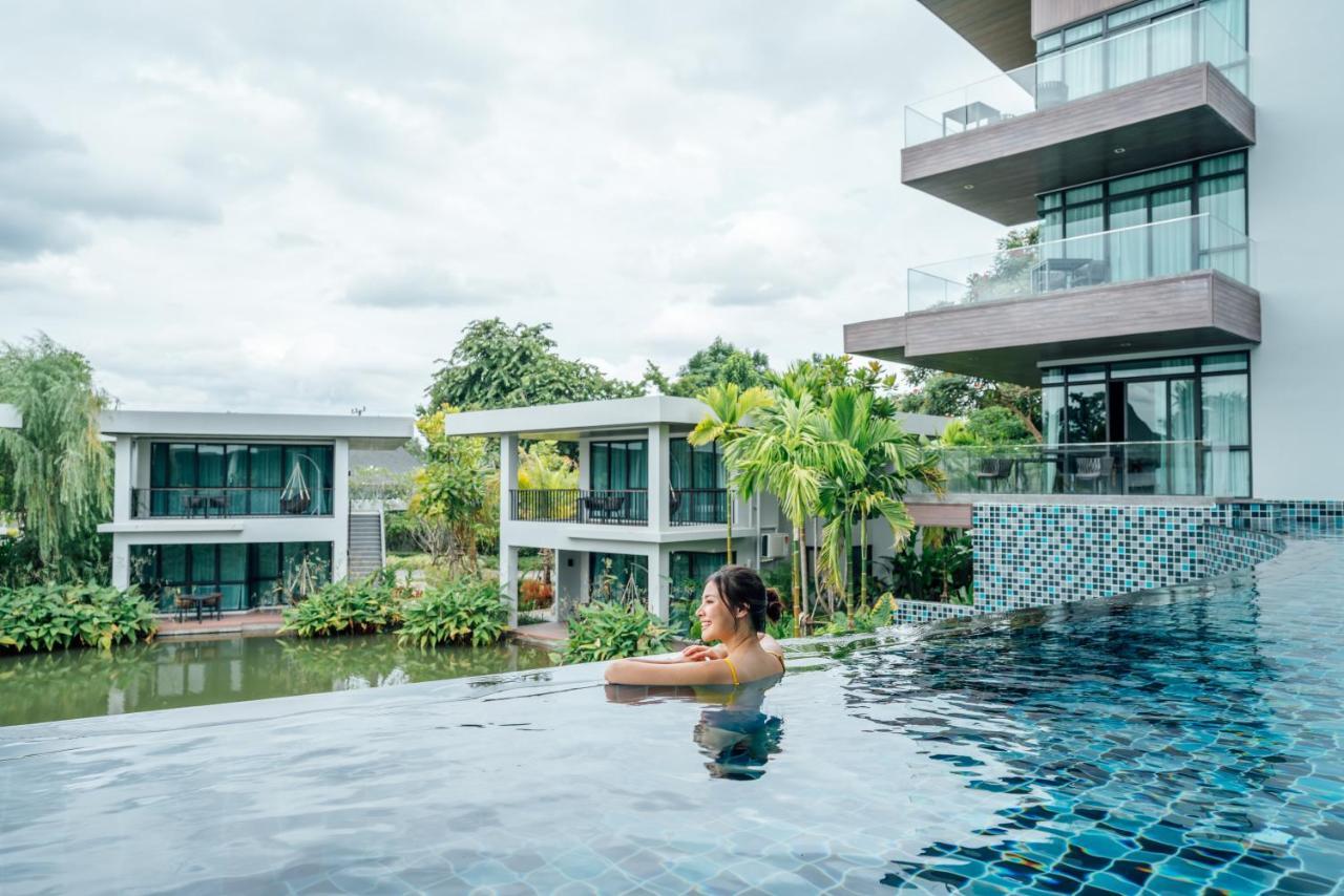 Na Tree Tara Riverside Resort Amphawa Damnoensaduak Eksteriør billede