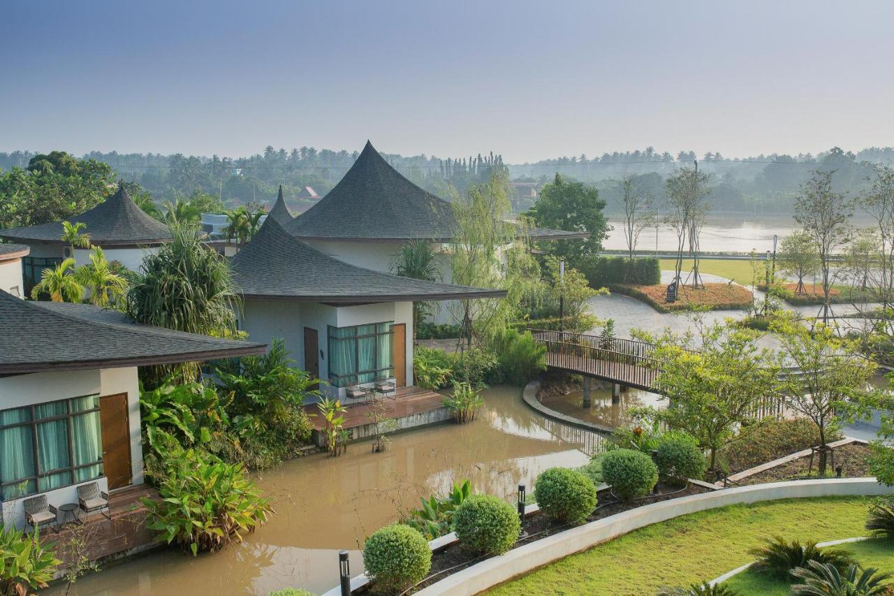 Na Tree Tara Riverside Resort Amphawa Damnoensaduak Eksteriør billede