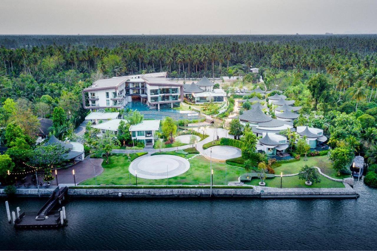 Na Tree Tara Riverside Resort Amphawa Damnoensaduak Eksteriør billede