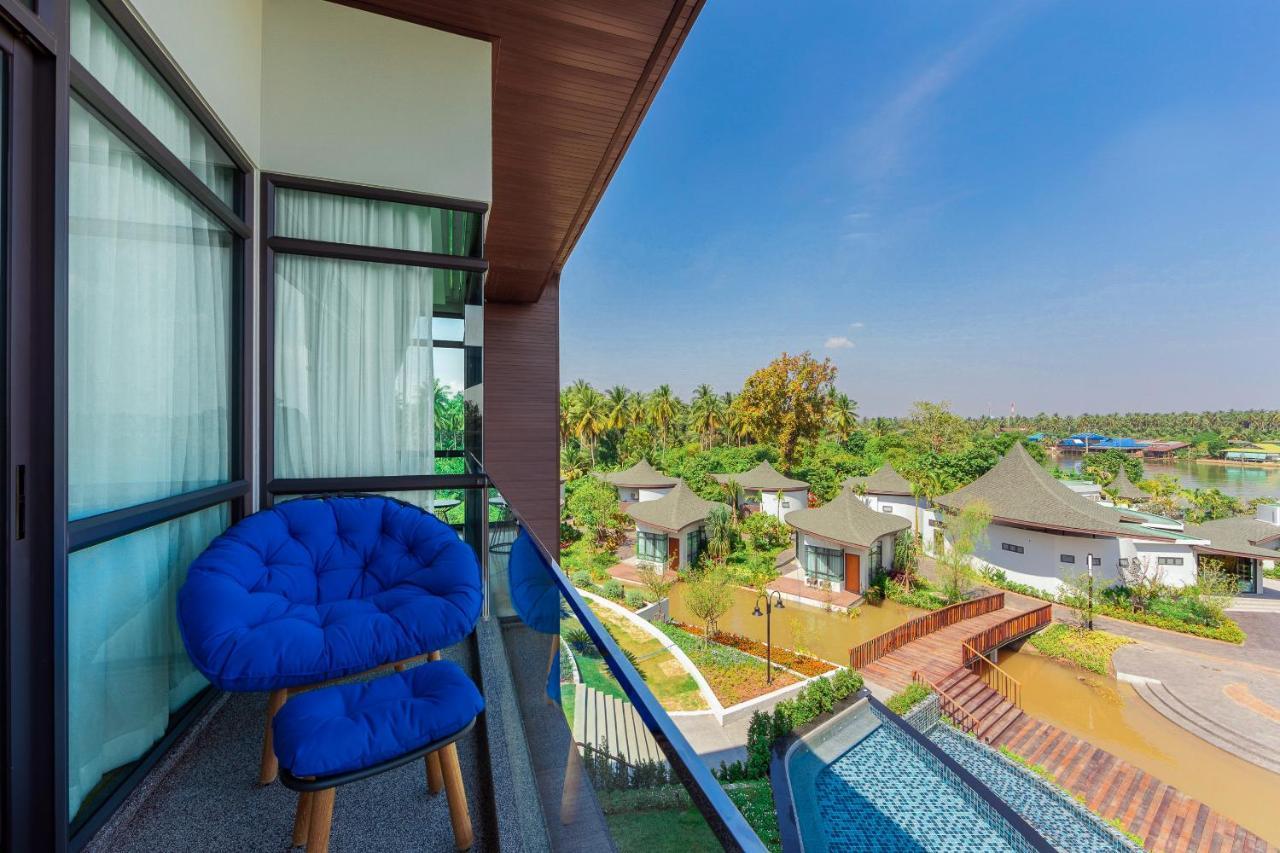Na Tree Tara Riverside Resort Amphawa Damnoensaduak Eksteriør billede