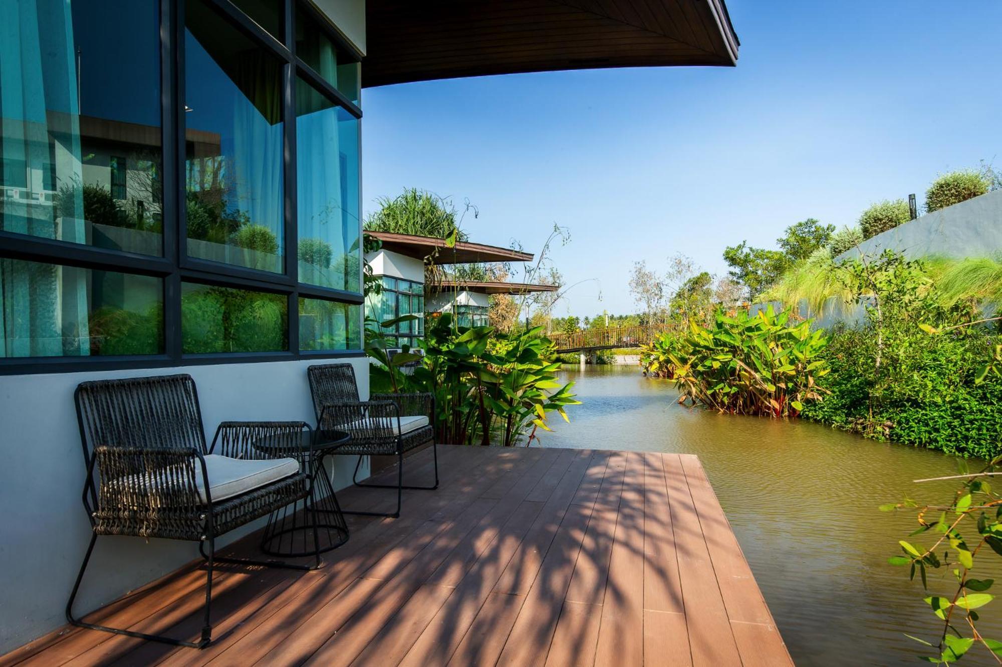 Na Tree Tara Riverside Resort Amphawa Damnoensaduak Værelse billede
