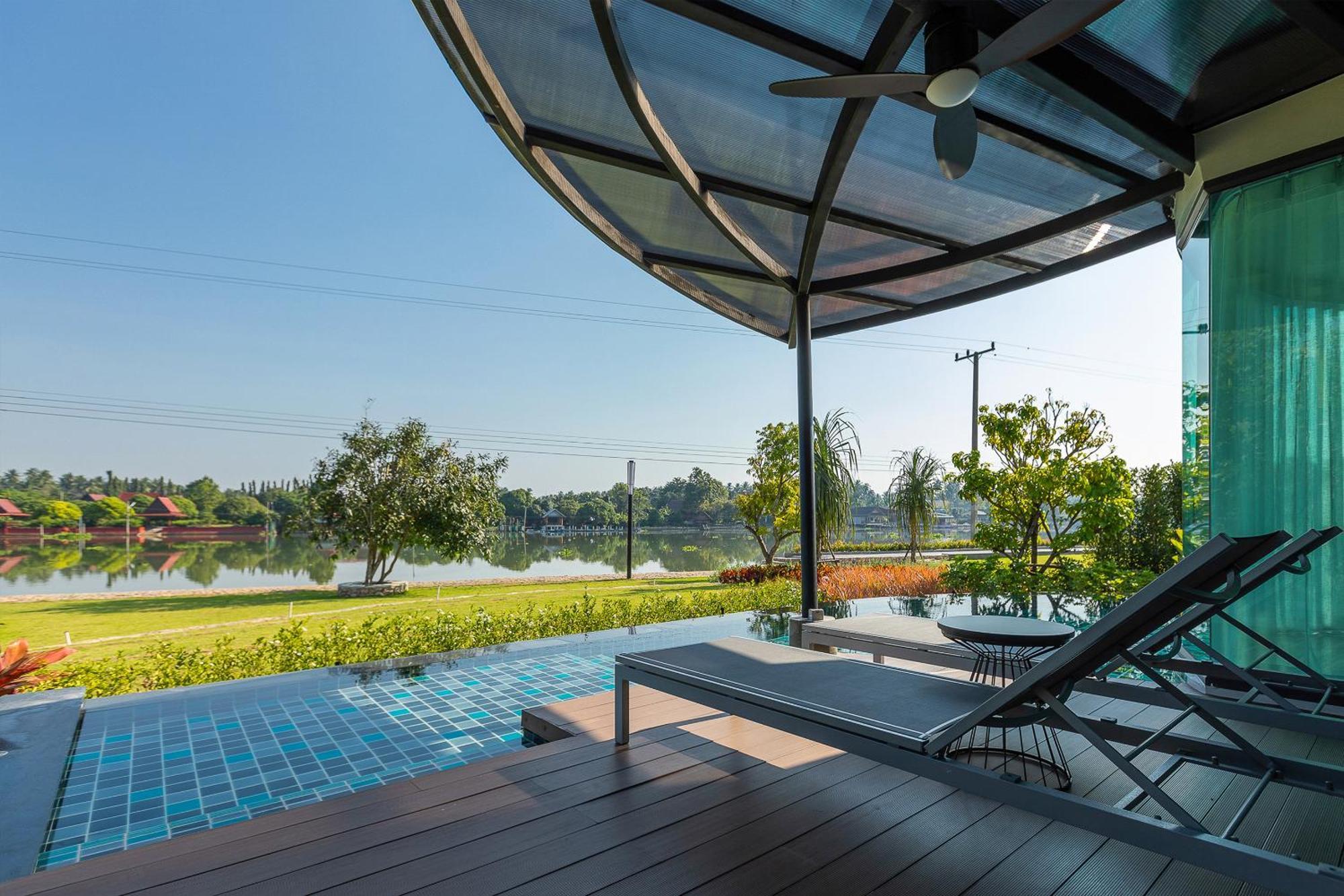 Na Tree Tara Riverside Resort Amphawa Damnoensaduak Værelse billede